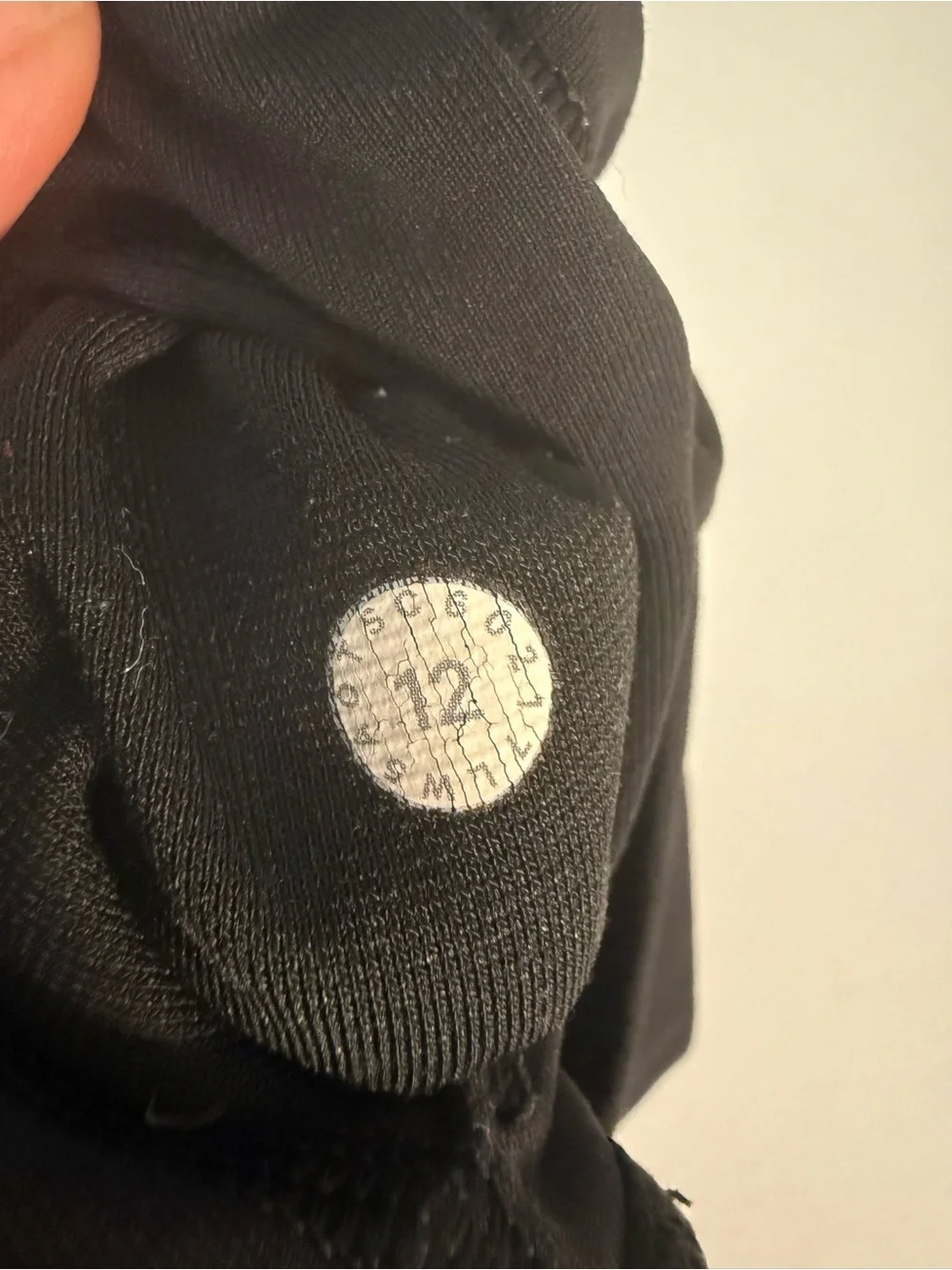 Lululemon size 12 Black Align High-Rise 25” Nulu Logo Leggings